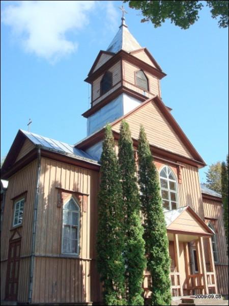 Bijutiškis. Catholic church of St. Anne