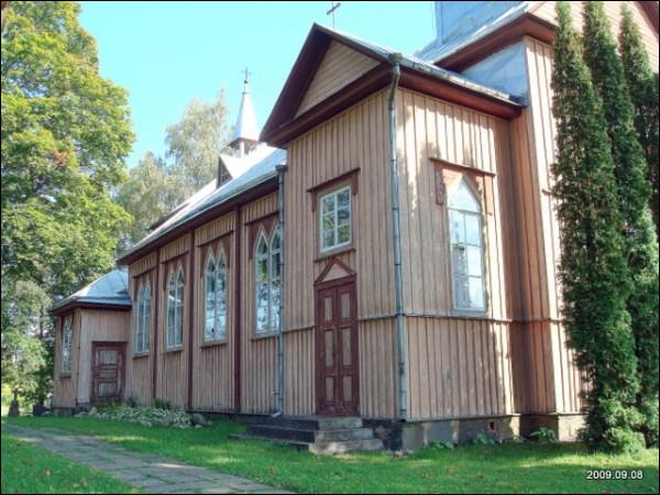 Bijutiškis. Catholic church of St. Anne