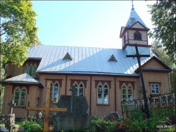 Bijutiškis. Catholic church of St. Anne