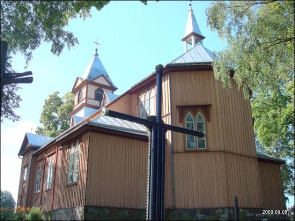 Bijutiškis. Catholic church of St. Anne