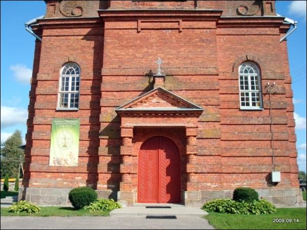 Catholic church of St. Stanislaus .   - Catholic church of St. Stanislaus.