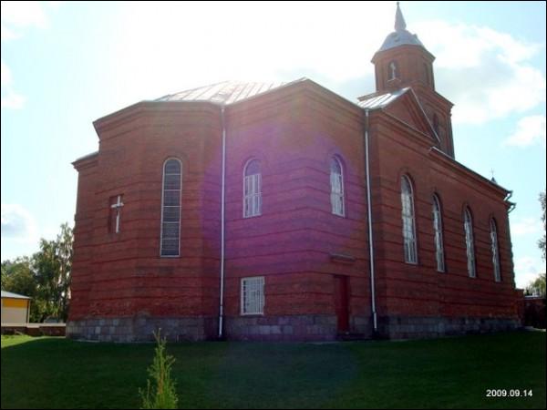 Catholic church of St. Stanislaus .   - Catholic church of St. Stanislaus.