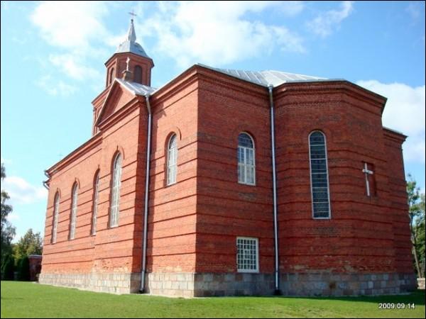 Catholic church of St. Stanislaus .   - Catholic church of St. Stanislaus.