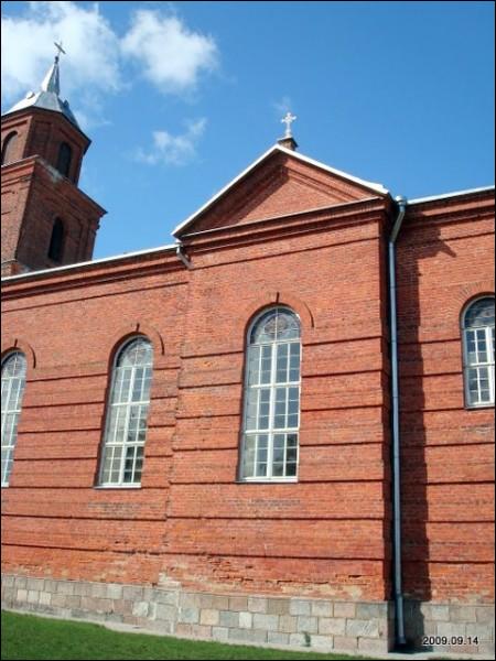 Catholic church of St. Stanislaus .   - Catholic church of St. Stanislaus.