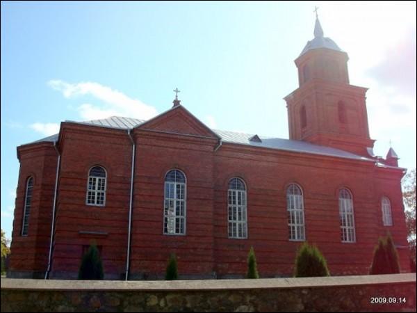 Catholic church of St. Stanislaus .   - Catholic church of St. Stanislaus.