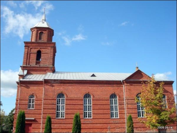 Catholic church of St. Stanislaus .   - Catholic church of St. Stanislaus.