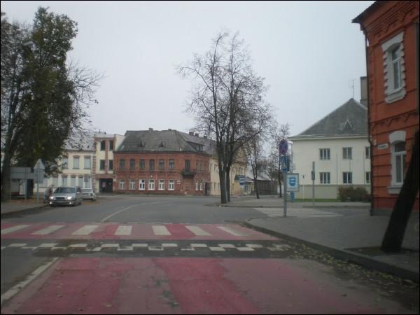 Švenčionys. Town streets 