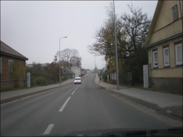 Švenčionys. Town streets 