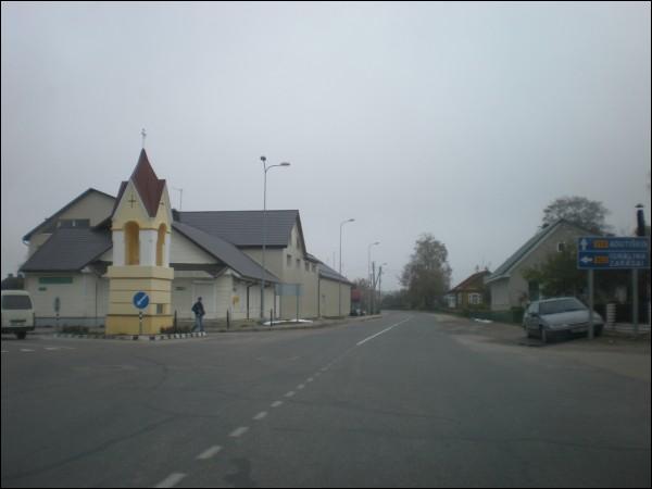 Švenčionys. Town streets 