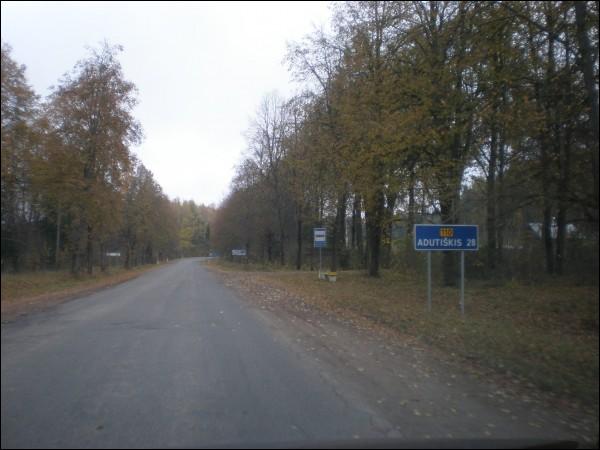 Švenčionys. Town streets 