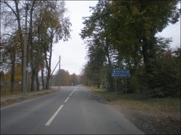 Švenčionys. Town streets 