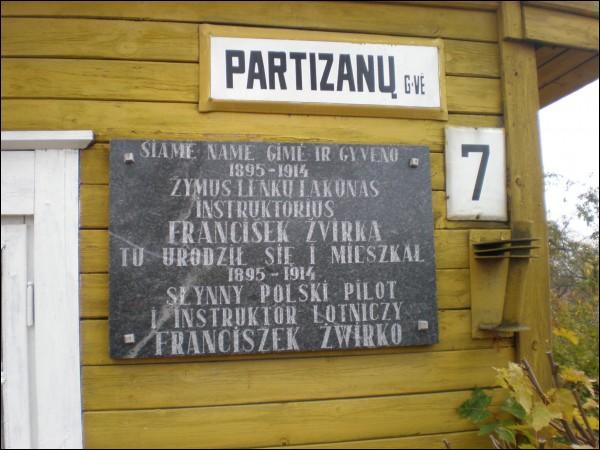 Švenčionys. Town streets 