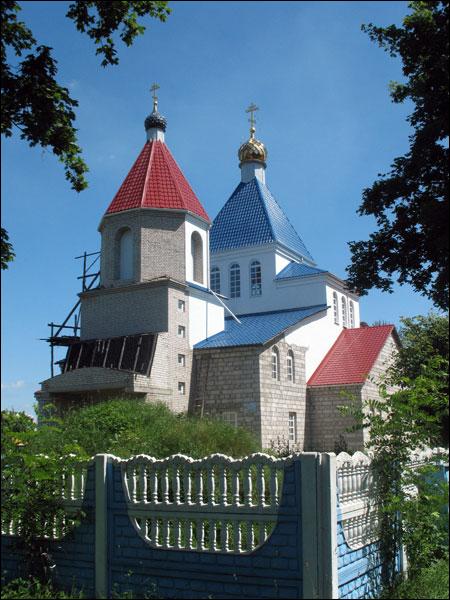  - У мястэчку . Сучасная царква ў Гарадзеі