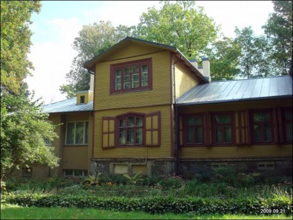 Markučiai (Vilnius). Manor of Pushkin