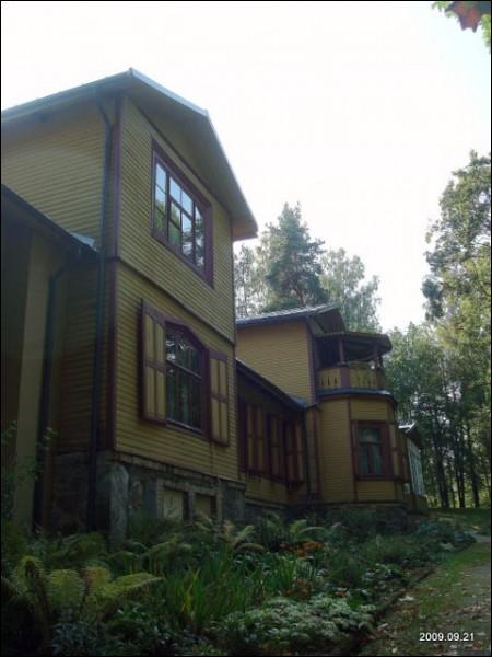 Markučiai (Vilnius). Manor of Pushkin