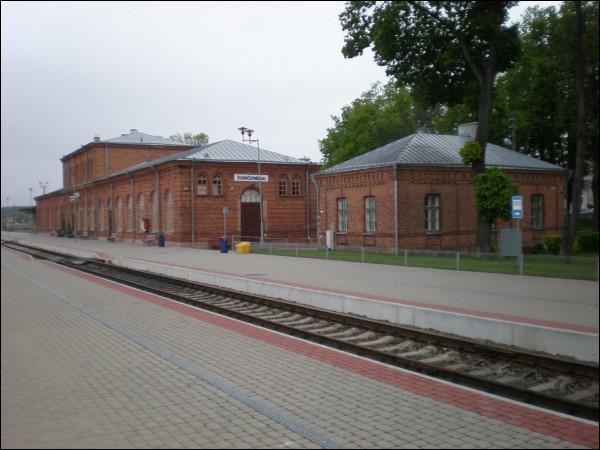 Švenčionėliai |  Railway station . Railway station in Švenčionėliai