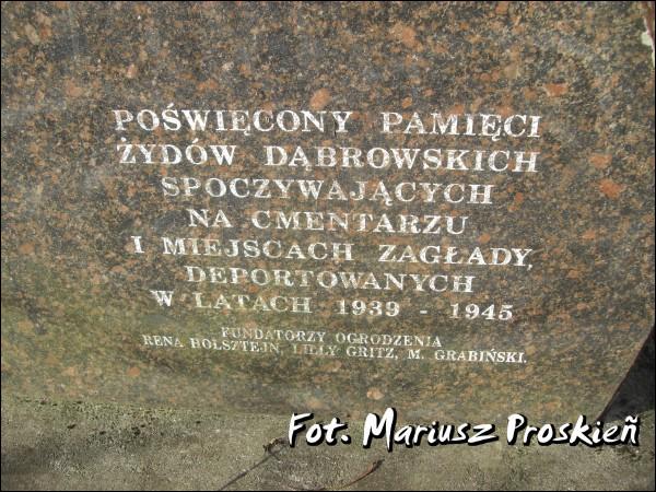 Домброва-Белостоцка. Кладбище еврейское