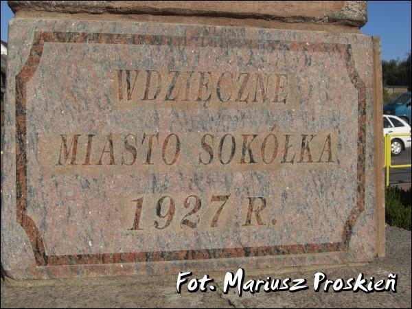  -  A monument dedicated to Polish defenders of 1920. 