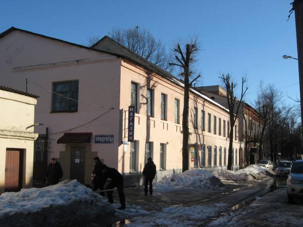 Віцебск. Гістарычная забудова вул. Камсамольская (Ніжне-Пятроўская)