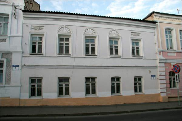  - Гістарычная забудова вул. Янкі Купалы (зав. Бабікін, зав. Хайкіна). вул. Янкі Купалы, 7 (XIX/XX в.). Фота 11.2009