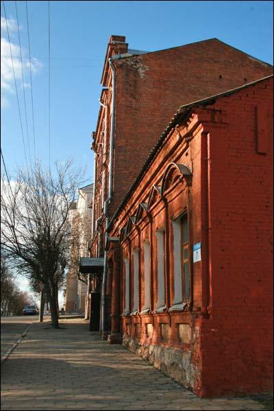 Viciebsk. Historical buildings Chekhava (Vietrnaja) str.