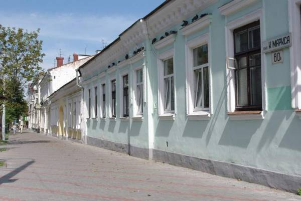 Brześć Litewski. Budynki zabytkowe ul. Karla Marxa