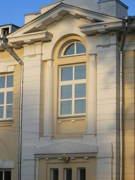 Homiel. Historical buildings Kamisarova str.