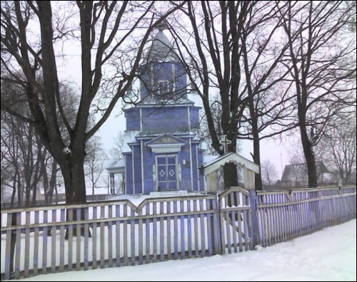 Czuczewicze Wielkie. Cerkiew Opieki Matki Boskiej