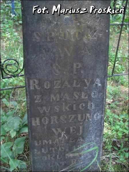  - cemetery Old Catholic. 