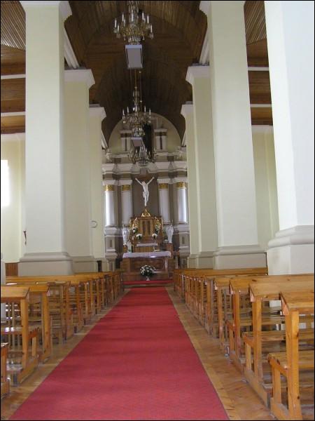  - Catholic church of the Visitation of the Blessed Virgin Mary. Interior, high altar