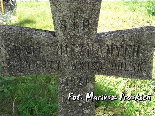 Hermanowicze. Kwatera żołnierzy polskich poległych w 1920r. 