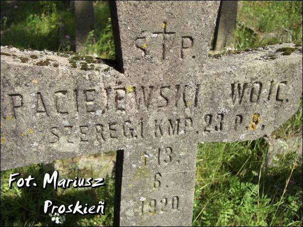 Hermanowicze. Kwatera żołnierzy polskich poległych w 1920r. 