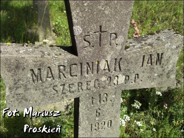 Hermanowicze. Kwatera żołnierzy polskich poległych w 1920r. 