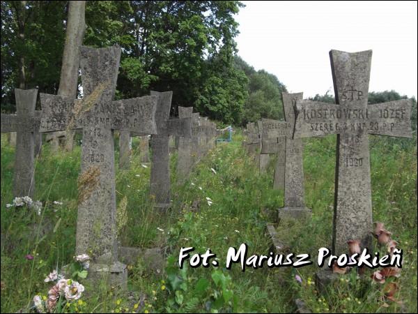 Hermanowicze. Kwatera żołnierzy polskich poległych w 1920r. 