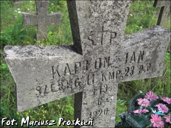 Hermanowicze. Kwatera żołnierzy polskich poległych w 1920r. 