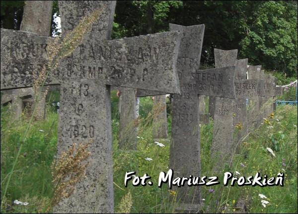 Hermanowicze. Kwatera żołnierzy polskich poległych w 1920r. 