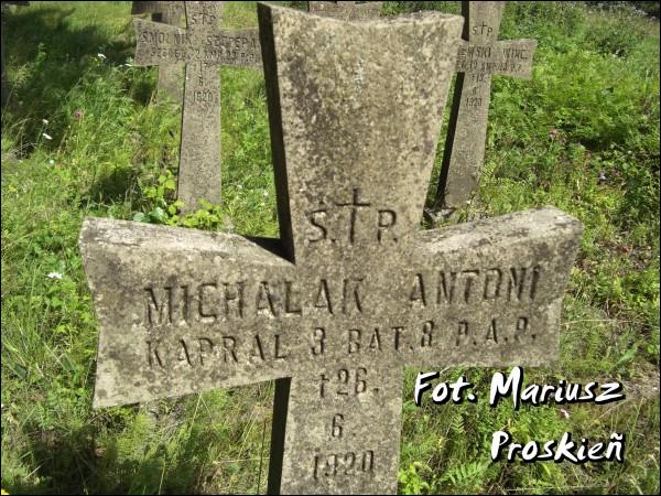 Hermanowicze. Kwatera żołnierzy polskich poległych w 1920r. 