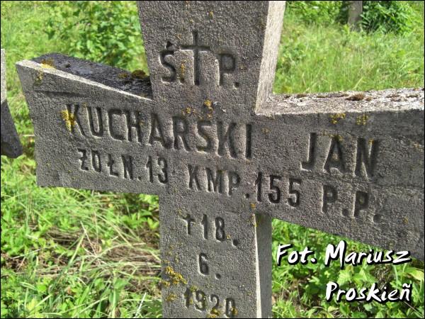 Łužki. Tomb of Polish soldiers died in 1920 