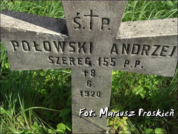 Łużki. Kwatera żołnierzy polskich poległych w 1920r. 