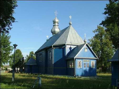 Lachaŭcy. Orthodox church of the Birth of the Virgin