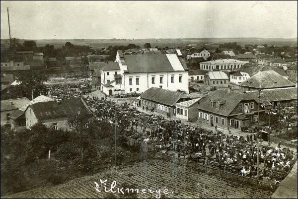 Ukmergė |  Synagogue . Photo before 1940