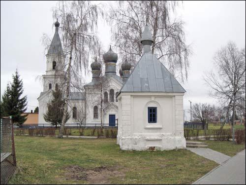 Łahišyn. Small chapel 
