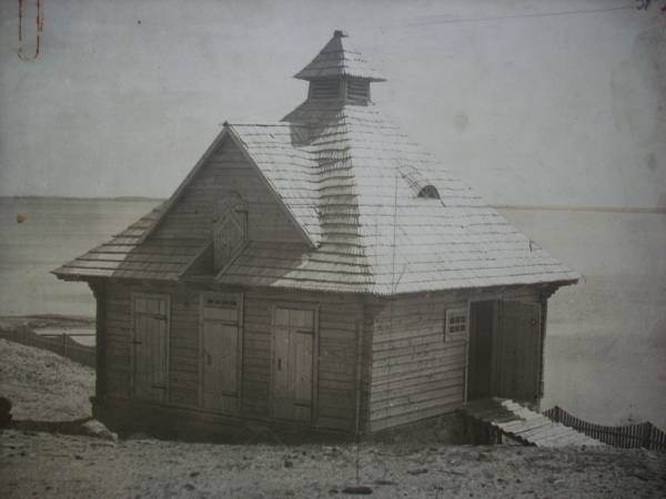 Pastavy. Town at the old photos