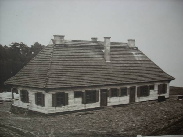 Pastavy. Town at the old photos