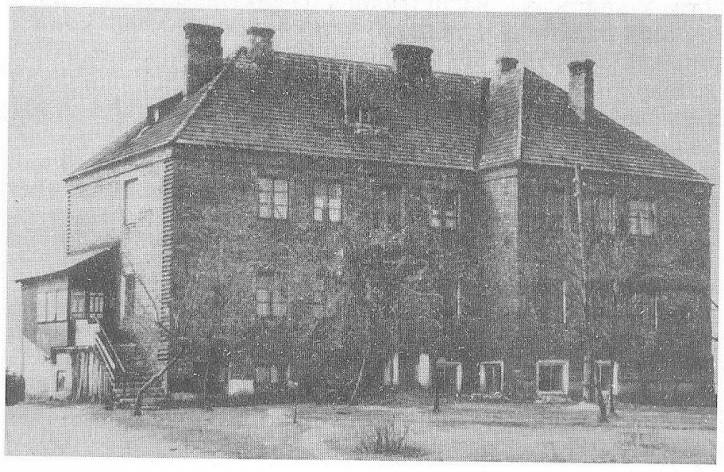 Hospital Pastavy. Town at the old photos