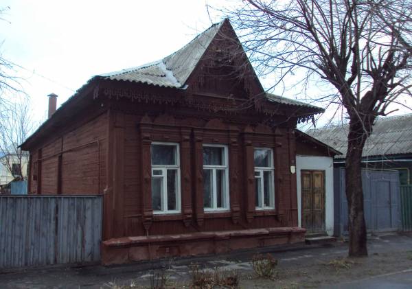 Homiel. Historical buildings Parizskay Kamuny str.