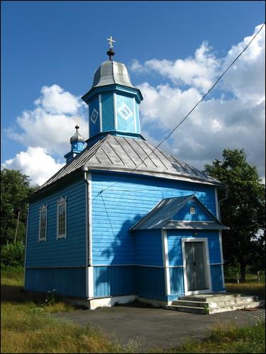 Vyłazy. Orthodox church of the Birth of the Virgin