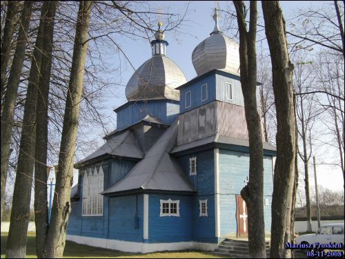 Łyskava. Orthodox church of the Birth of the Virgin