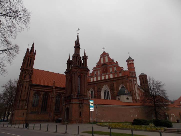 Vilnius |  Catholic church of St. Anne. 