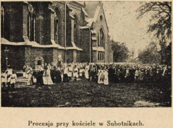 Subotniki. Old photos of the township 